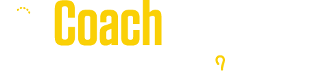 Coach Training Logo in Yellow and White